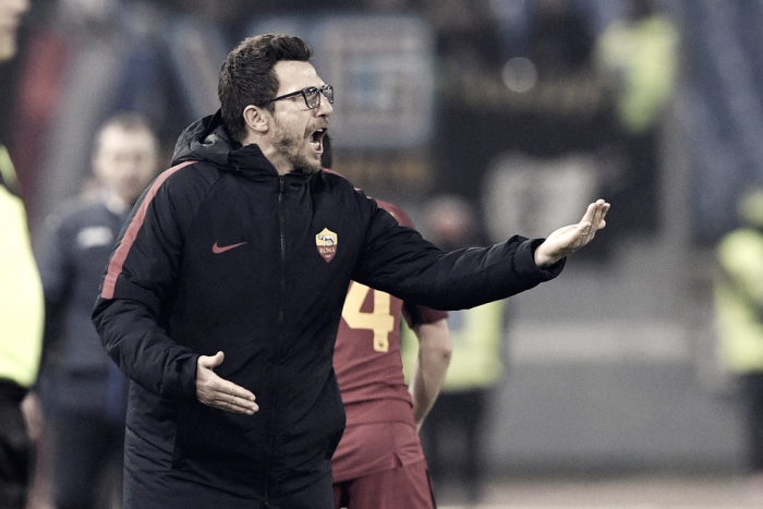 Roma-Samp 0-1, Di Francesco: "Deluso e arrabbiato per l'approccio, occorre svoltare"