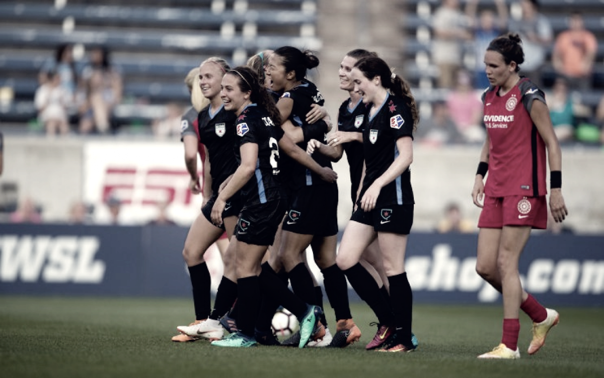 Chicago Red Stars and Portland Thorns share the points in a tough battle