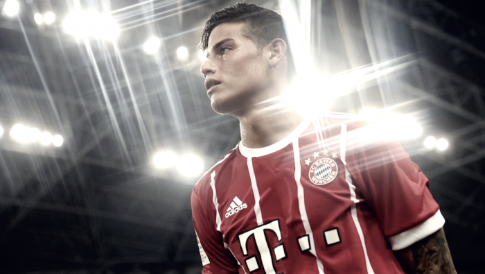 James Rodriguez enaltece Bayern: “Tão grande quanto o Real Madrid, se não maior”