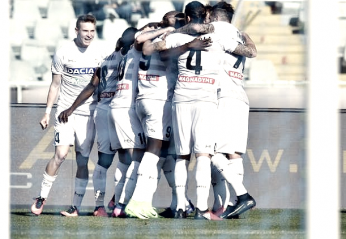 Serie A - L'Udinese spazza via il Pescara: 1-3  all'Adriatico