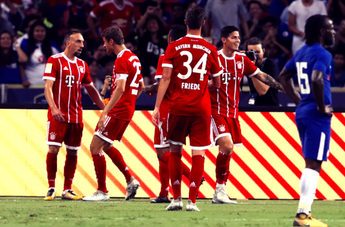 ICC - Ancelotti batte Conte: 3-2 del Bayern Monaco al Chelsea