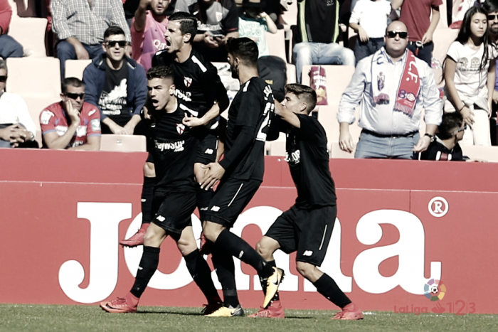 Granada CF - Sevilla Atlético: puntuaciones del Sevilla At., jornada 14 de LaLiga 1|2|3