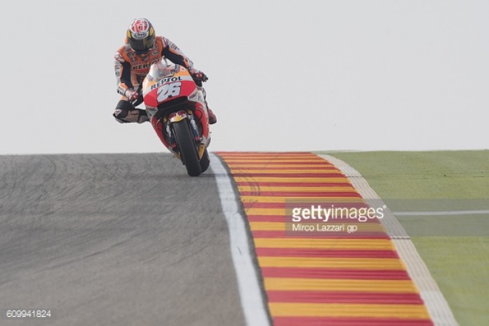 Pedrosa on top at the end of day 1 ahead of Aragon GP