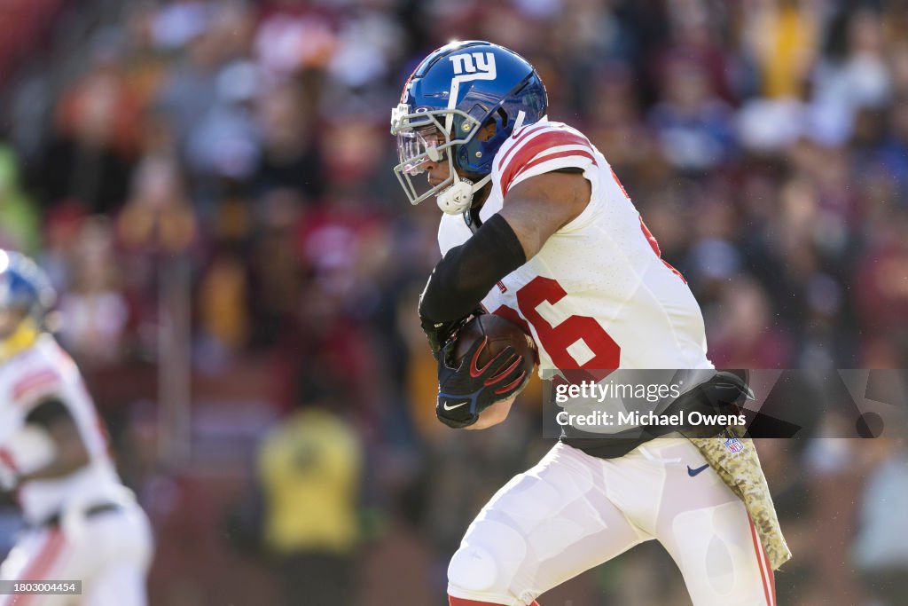 NFL:New
York Giants 31-19 Washington Commanders: Match Report