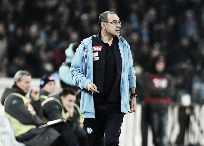 Napoli-Juventus, Sarri difende i suoi: "La squadra ha macinato gioco, ma non abbiamo ricambi"