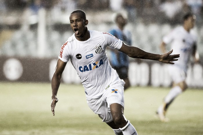 Copete encerra jejum, e Santos supera Grêmio na Vila Belmiro