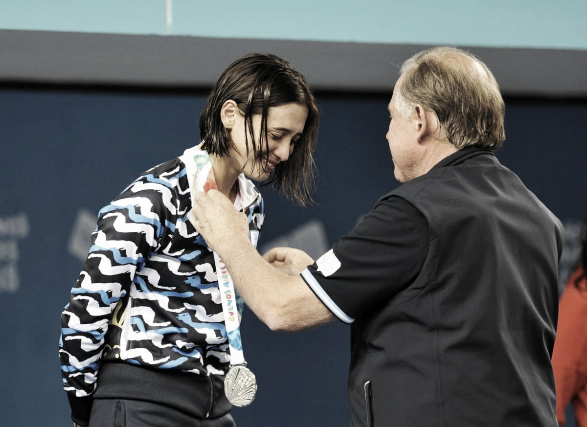 Buenos Aires 2018: Plata en Natación Buenos Aires 2018: Plata en Natación