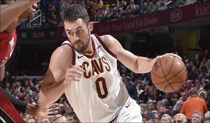 NBA - I Cavaliers suonano la nona. Kevin Love affossa gli Heat