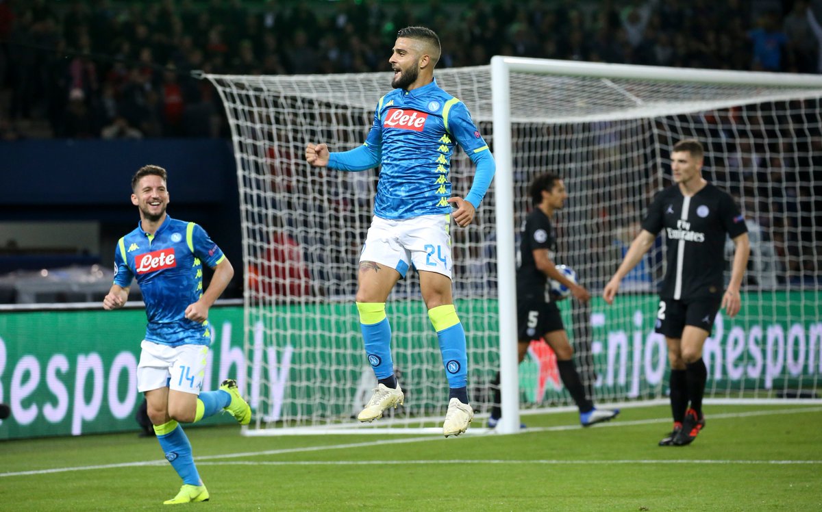 Champions League - Di Maria riacciuffa il Napoli: 2-2 al Parco dei Principi