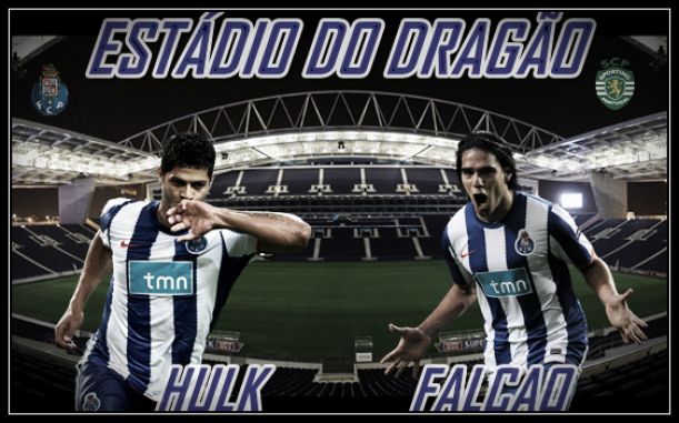 Porto x Sporting: Hulk e Falcao são os goleadores do Dragão