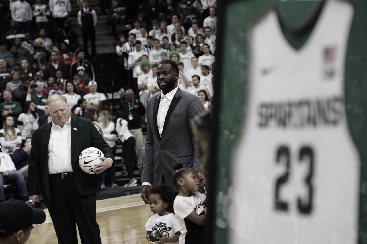 Green's jersey number retired at East Lansing