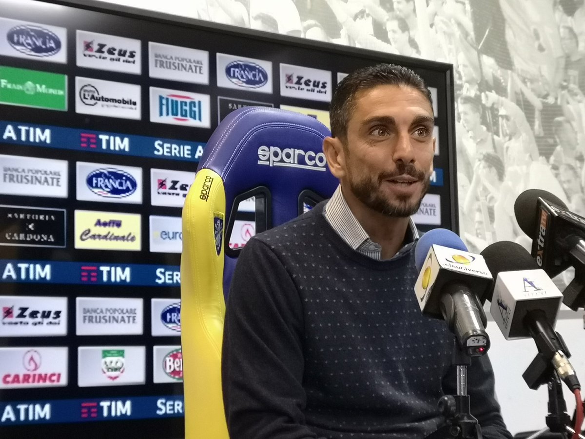 Frosinone, Longo presenta la gara contro il Parma