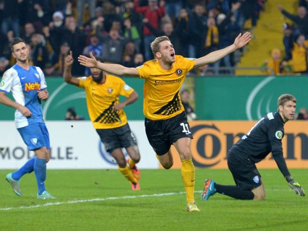 Dynamo Dresden 2-1 VfL Bochum: Third tier Dresden advance to third round