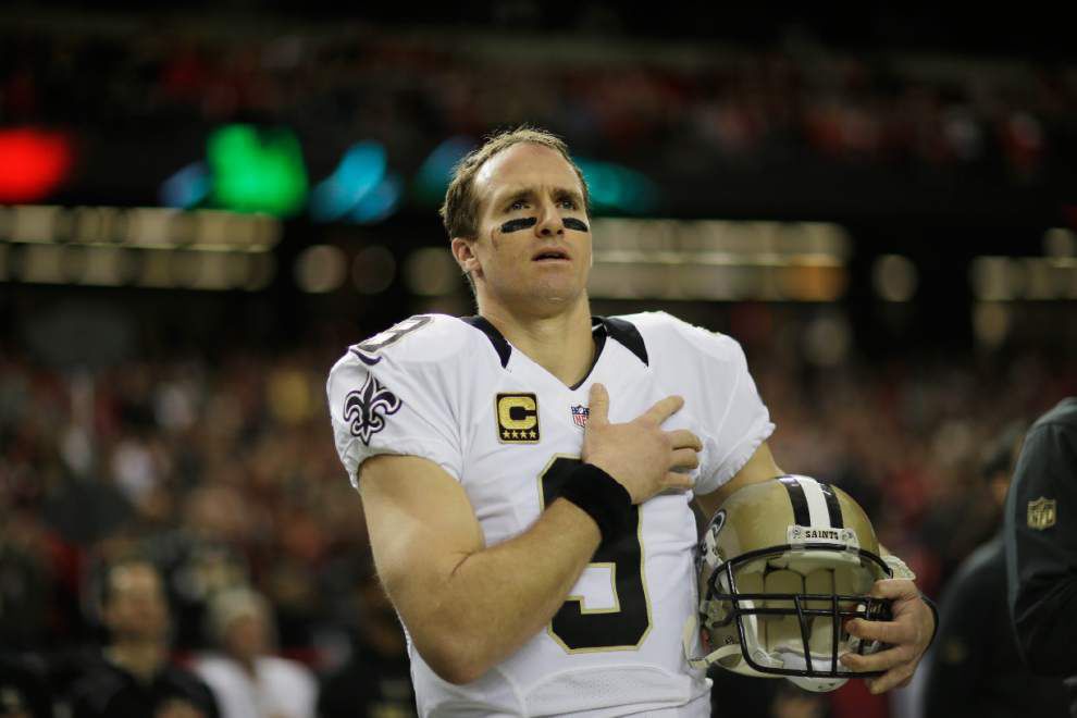 Drew Brees comments on potential national anthem protests, receives criticism