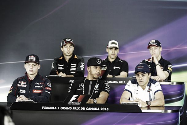 Canadian Grand Prix - Drivers' Press Conference - Verstappen and Hamilton looking to Montreal