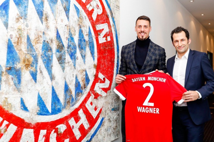 Hoffenheim striker Sandro Wagner completes return to Bayern Munich