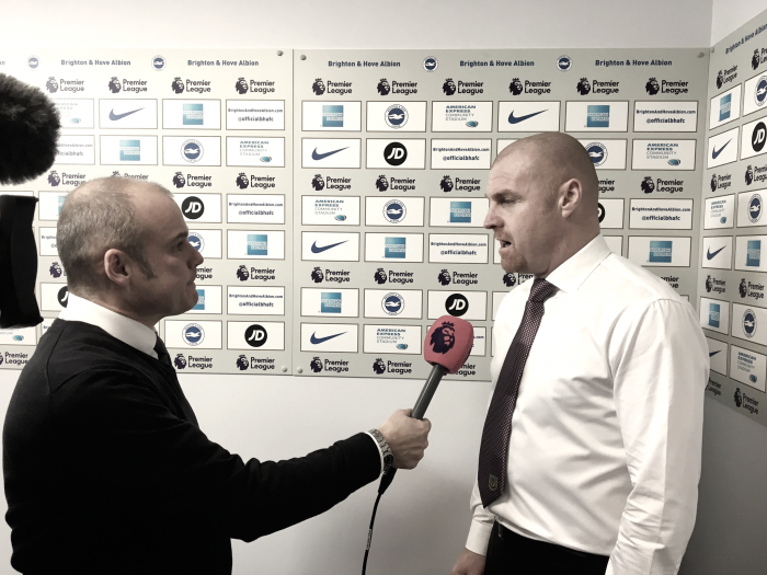 Sean Dyche: "Creo que el penalti es dudoso" Sean Dyche: "Creo que el penalti es dudoso"