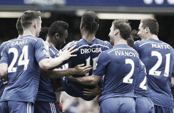 Chelsea 3-1 Sunderland: Blues end their season with three points and the trophy