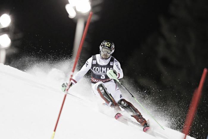 Sci Alpino - Slalom Madonna di Campiglio: Hirscher alieno, battuti Aerni e Kristoffersen