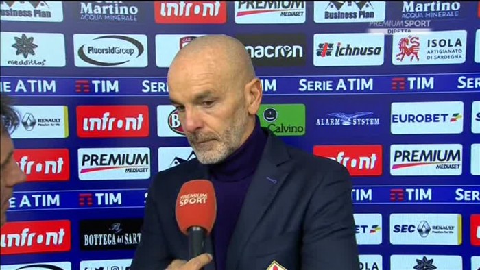 La Fiorentina passa a Cagliari, Pioli: "Un peccato aver fatto un solo gol"