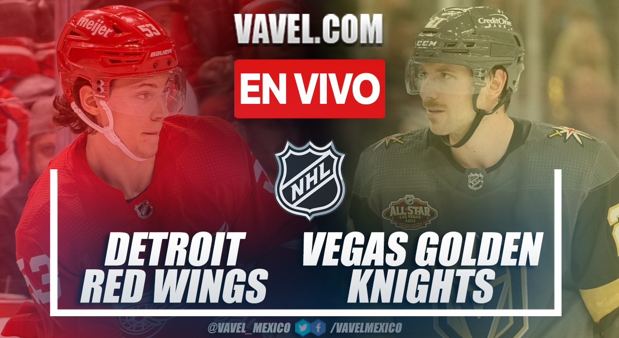 Resumen y goles: Detroit Red Wings 2-5 Vegas Golden Knights en NHL 2021-22