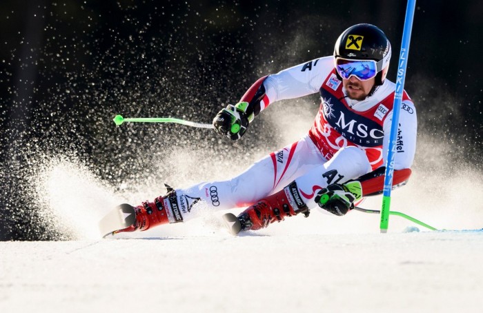 Sci Alpino - Slalom, Adelboden 1a manche: Hirscher al comando, Matt ad inseguirlo