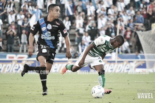 Fotos e imágenes del Puebla FC 3-3 Santos Laguna de la decimoséptima jornada de la Liga Bancomer MX