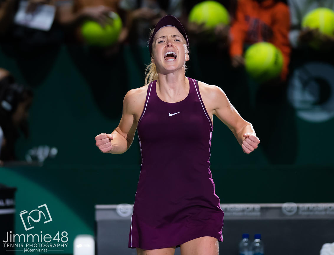 WTA Finals: Elina Svitolina takes out Kiki Bertens in thriller to set up battle of unbeatens in final