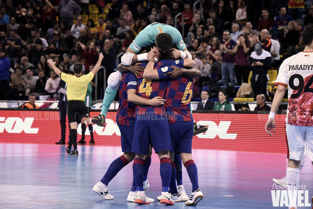 Victoria de oro y liderato del Barça ante el Pozo Murcia (2-1) Victoria de oro y liderato del Barça ante el Pozo Murcia (2-1)