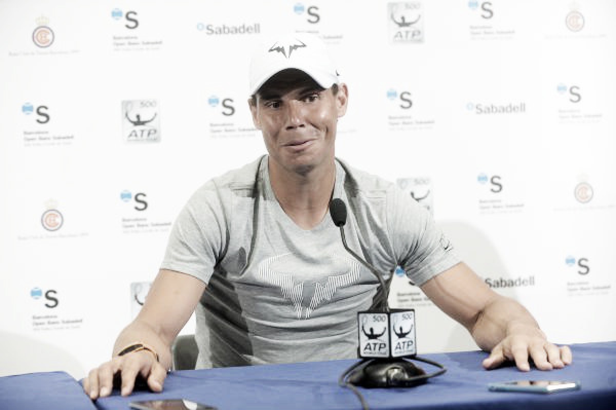 Rafael Nadal: "Llego aquí con mucha confianza"
