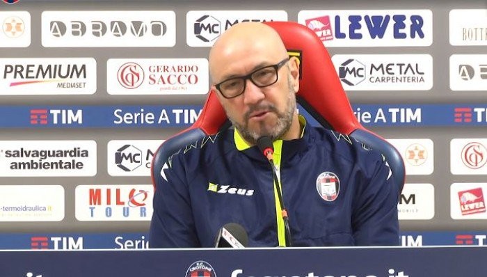 Crotone, Zenga in conferenza: "L'Atalanta una big, ma noi non ci snaturiamo"