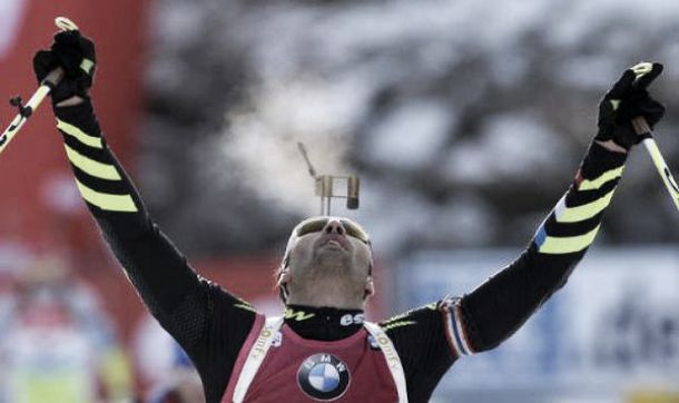 Biathlon, inseguimento maschile Hochfilzen: ancora Fourcade, spettacolo Fak!