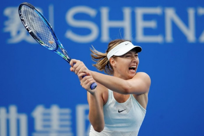 WTA Shenzhen - Sharapova supera una combattiva Diyas
