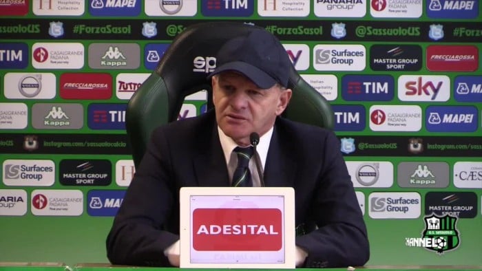 Sassuolo - Iachini: "Dobbiamo dare continuità a quanto fatto, attenzione al Genoa"