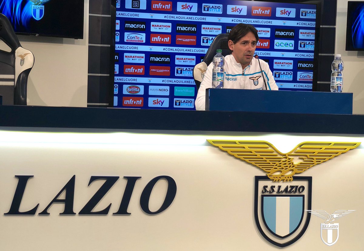 Lazio, Inzaghi in conferenza: "Vogliamo i tre punti per il bene della nostra classifica" 