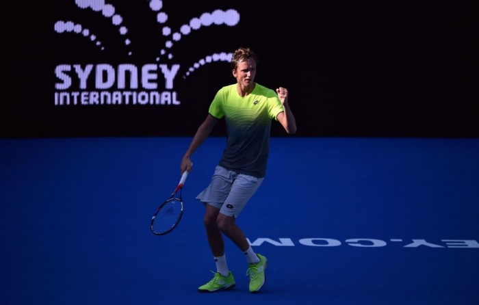 ATP Sydney, Fognini cede a Medvedev