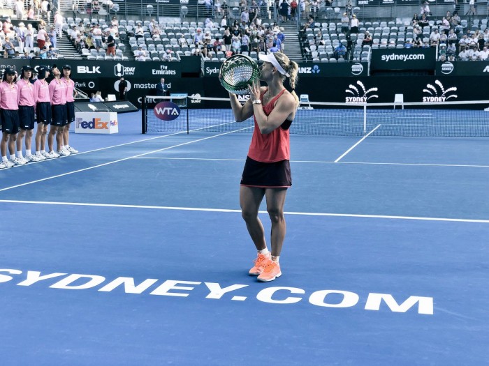 WTA Sydney - Titolo alla Kerber, vittoria in due con la Barty