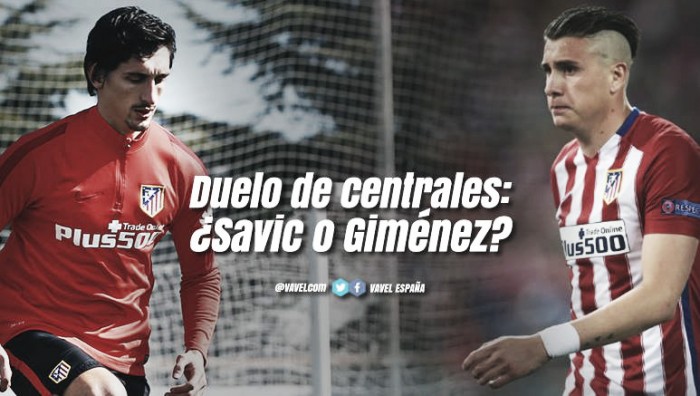 El dilema del Cholo: ¿Savic o Giménez? El dilema del Cholo: ¿Savic o Giménez?