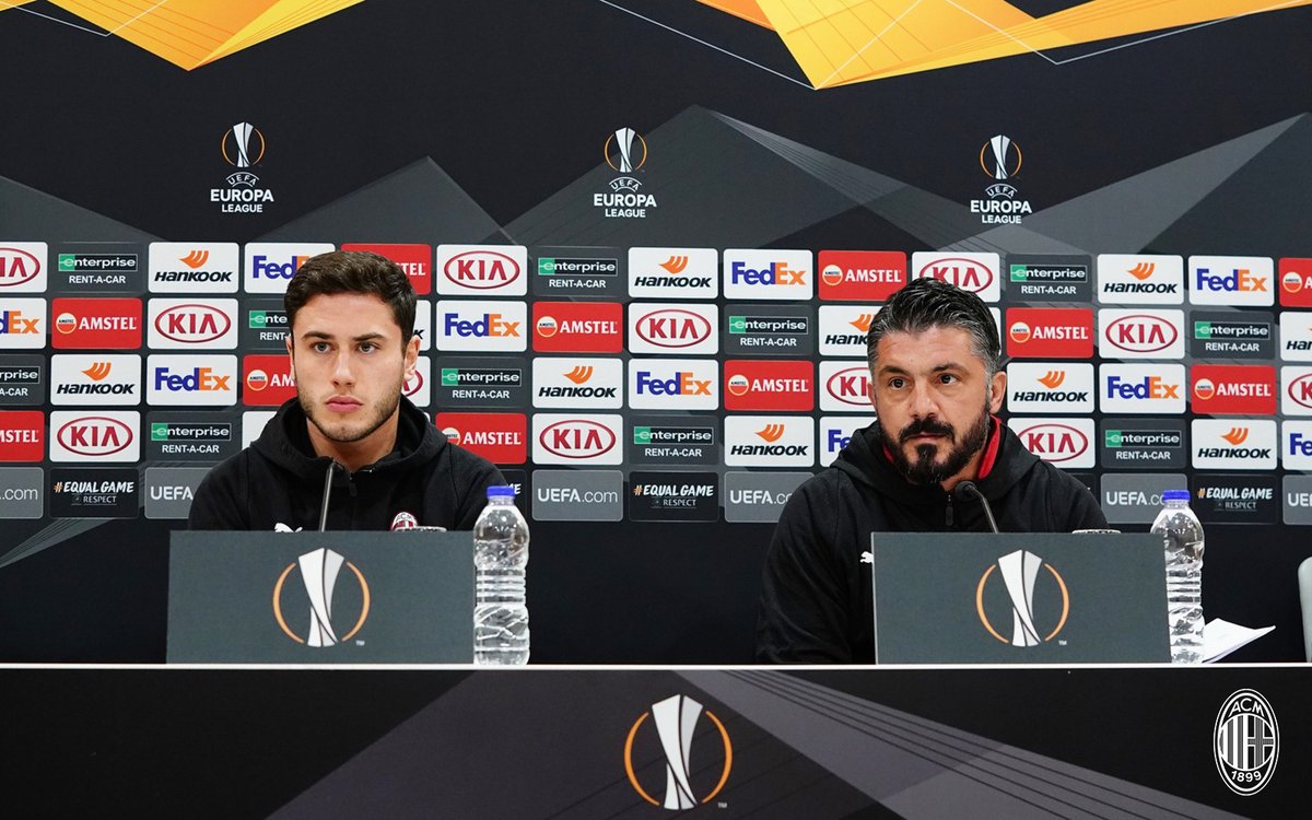 Il Milan sfida l'Olympiakos: le parole di Gattuso in conferenza