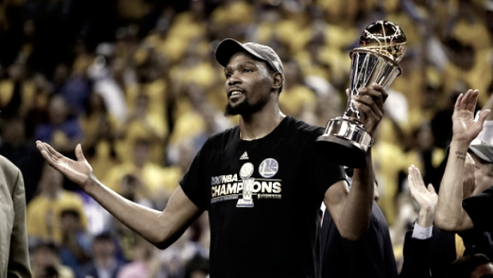 Kevin Durant MVP delle Finals NBA