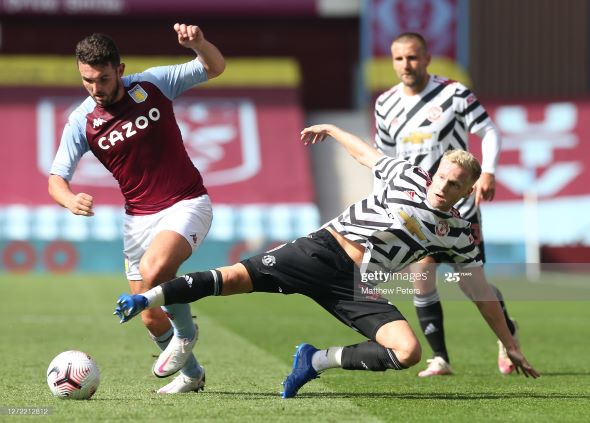 Aston Villa beat Manchester United in friendly