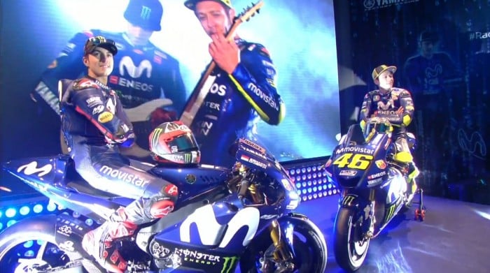 MotoGP, presentata la nuova M1: Yamaha sposa il blu