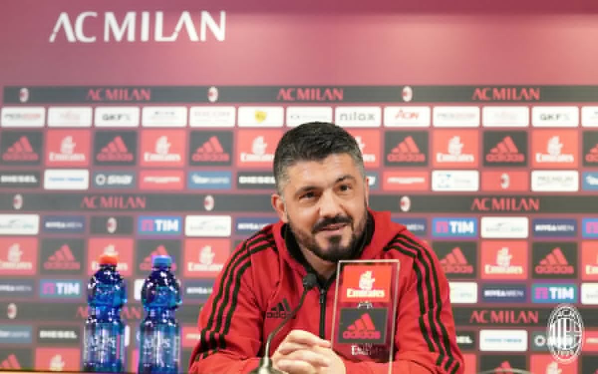 Milan, Gattuso nel post partita: "Dovremo preparare molto bene la partita contro la Roma"