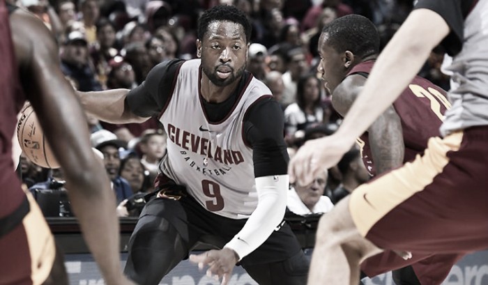 NBA, Dwyane Wade in quintetto anche a Cleveland