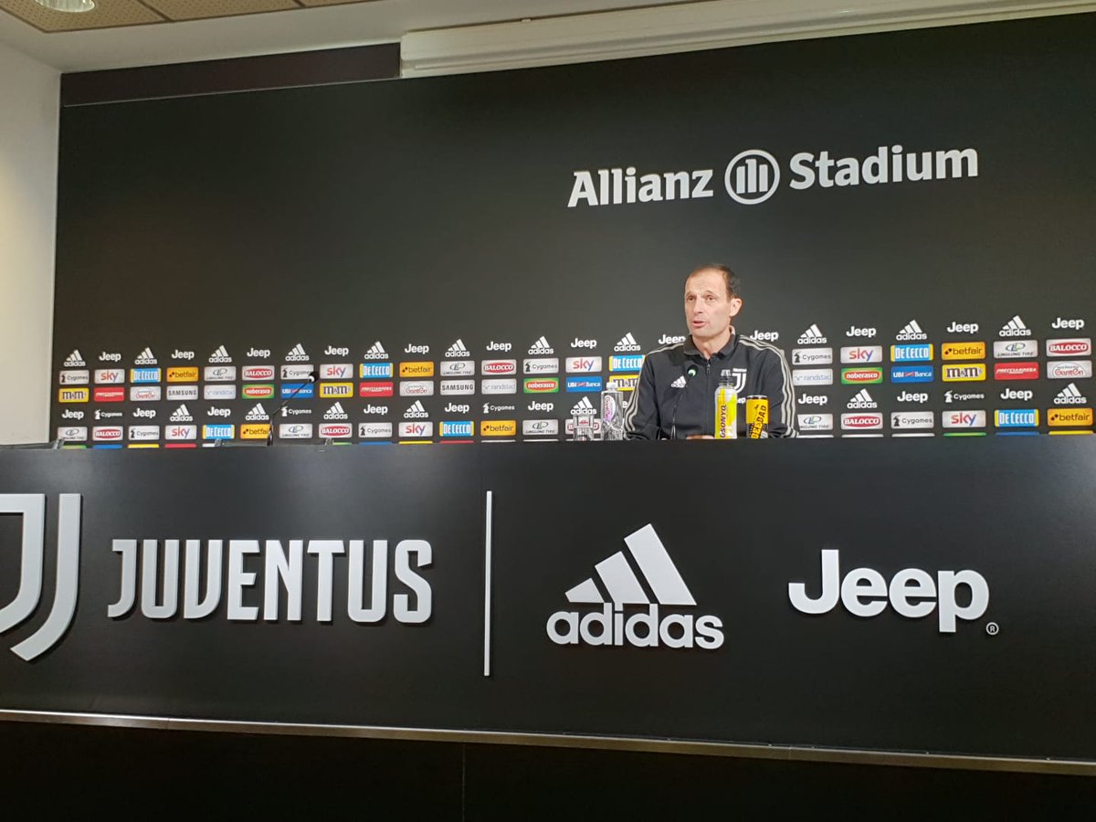 Juventus, Allegri in conferenza: "La Coppa Italia è un obiettivo, come la Supercoppa"