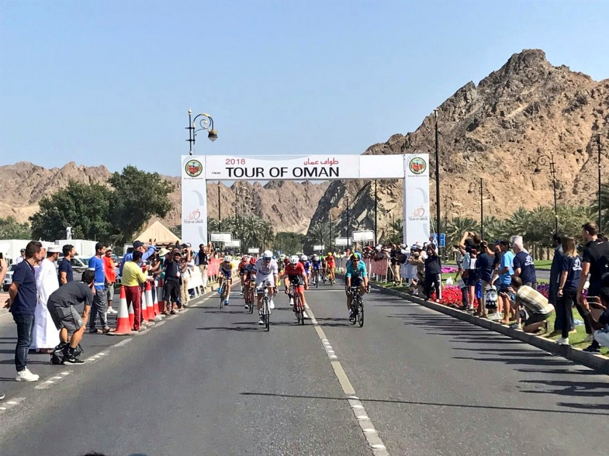 Tour of Oman, ultima volata a Kristoff. Lutsenko vince la corsa