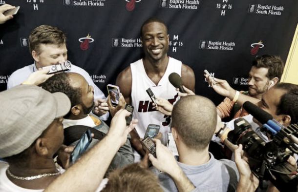 Dwyane Wade, protagonista en el 'Media Day' de los Heat: "Aún soy un jugador de élite"