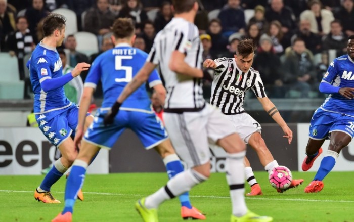 Juventus-Sassuolo, i precedenti