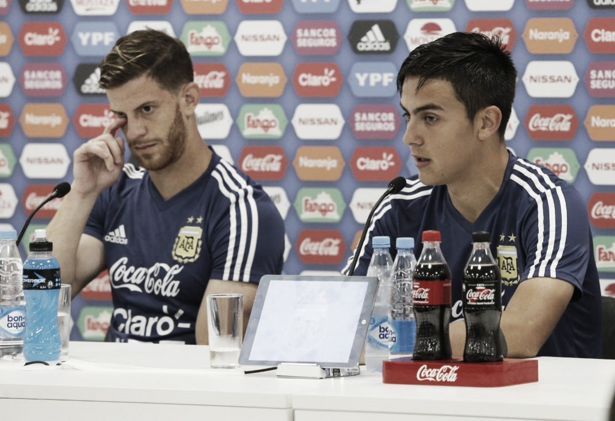 Dybala: "Soy optimista y pienso que voy a poder entrar. Bajar los brazos es imposible" Dybala: "Soy optimista y pienso que voy a poder entrar. Bajar los brazos es imposible"