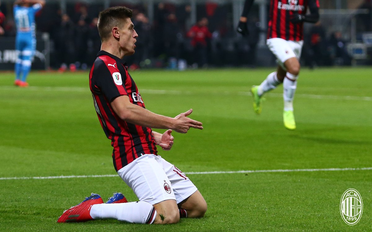 Coppa Italia - Piatek stende il Napoli: il Milan vince 2-0